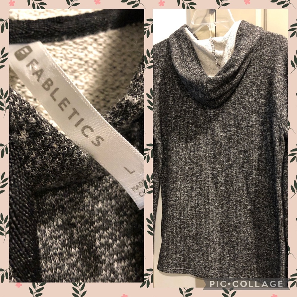 Fabletics hoodie great for those cooler days or air conditioning!